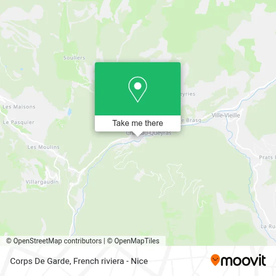 Corps De Garde map