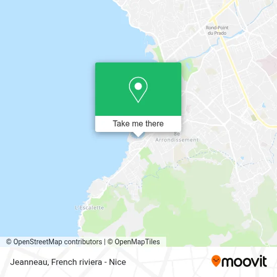 Jeanneau map