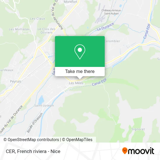Cer map