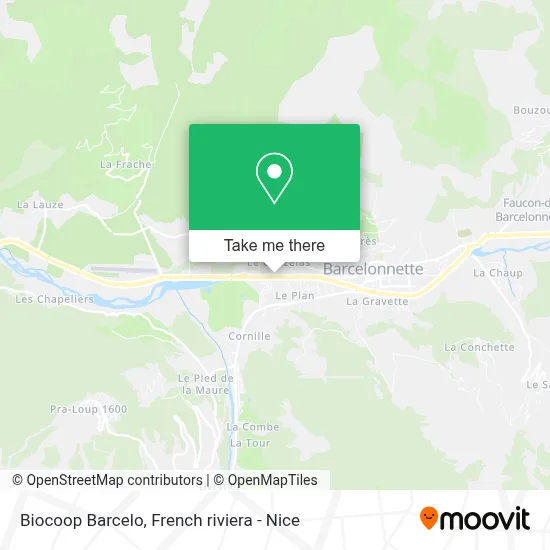 Biocoop Barcelo map