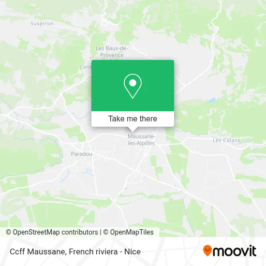 Ccff Maussane map