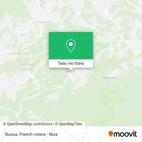 Buoux map