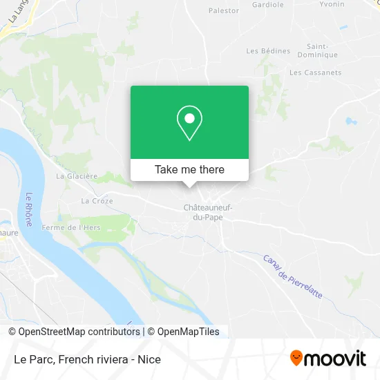 Le Parc map