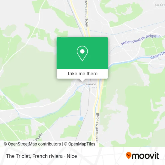 Le Triolet map