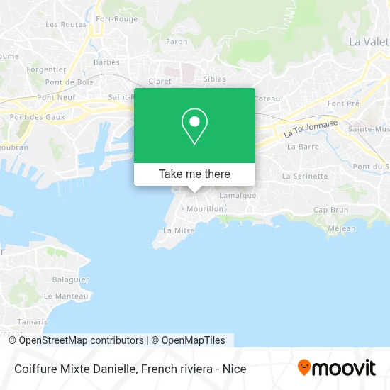 Coiffure Mixte Danielle map