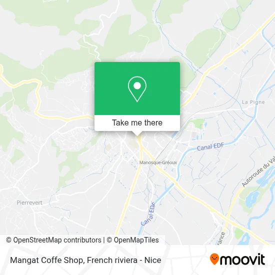 Mangat Coffe Shop map