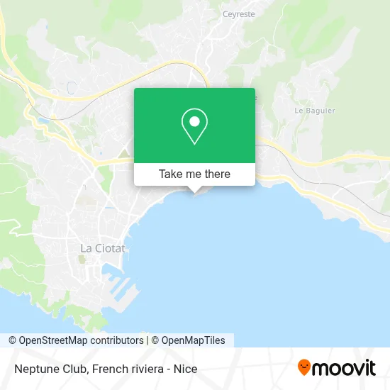 Neptune Club map