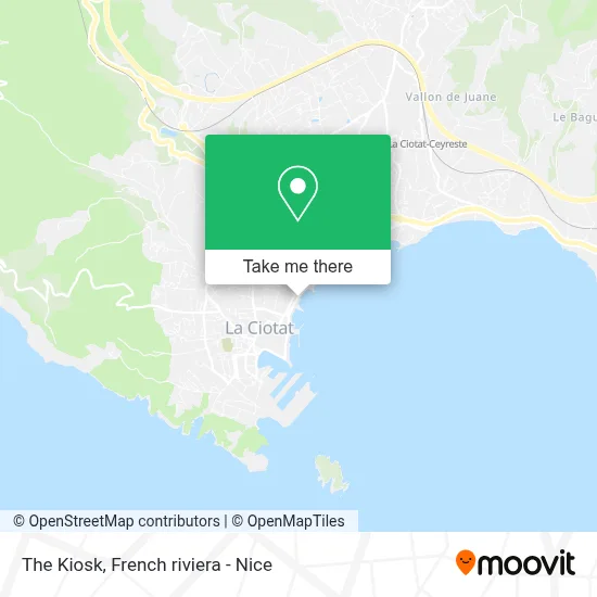 Le Kiosque map