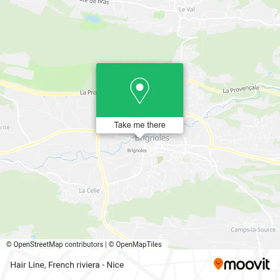 Hair Line map