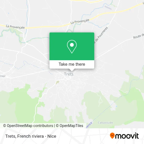 Trets map