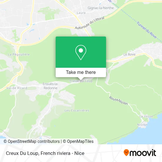 Creux Du Loup map