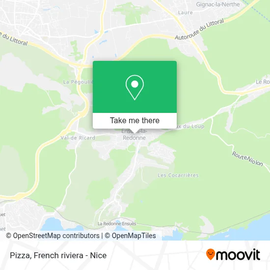 Pizza map