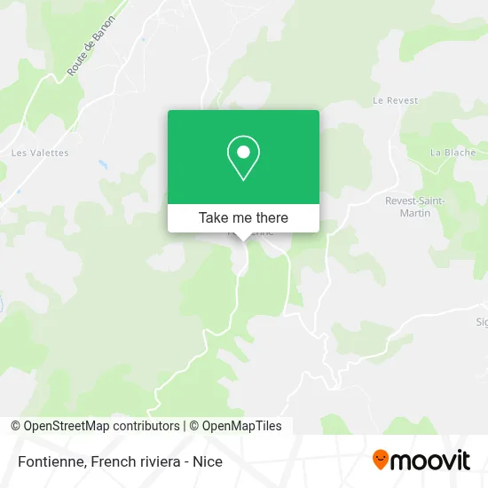 Fontienne map