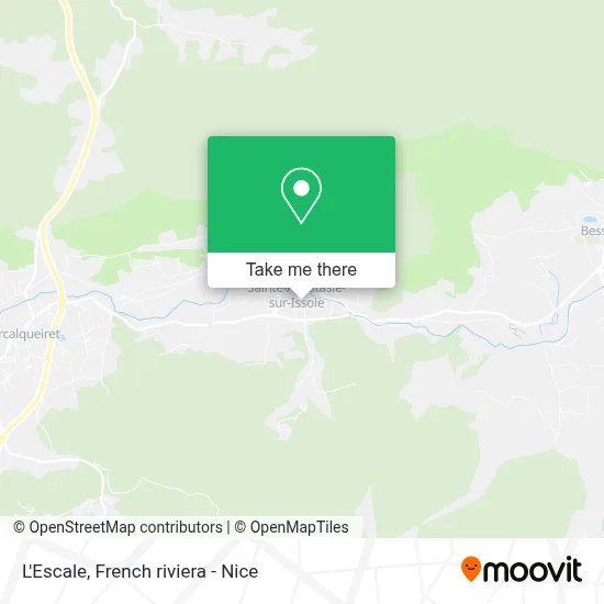 L'Escale map