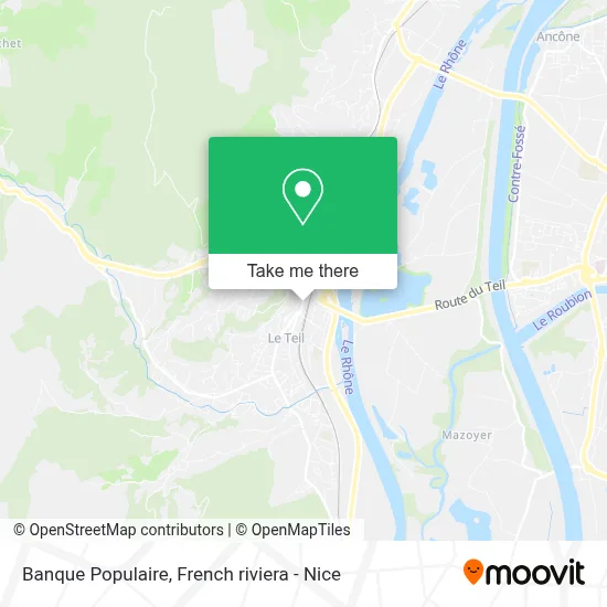 Banque Populaire map