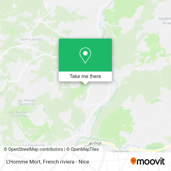L'Homme Mort map