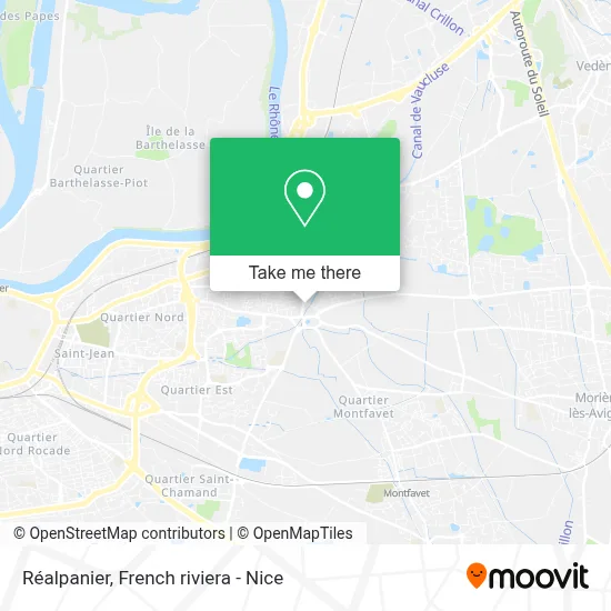 Réalpanier map