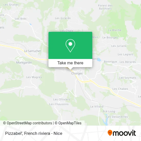 Pizzabel' map