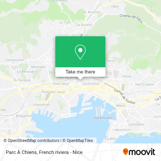 Parc À Chiens map