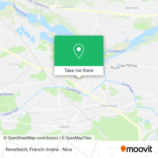 Revettech map