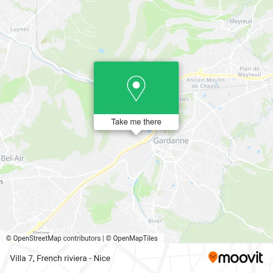 Villa 7 map