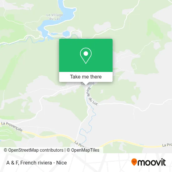 A & F map