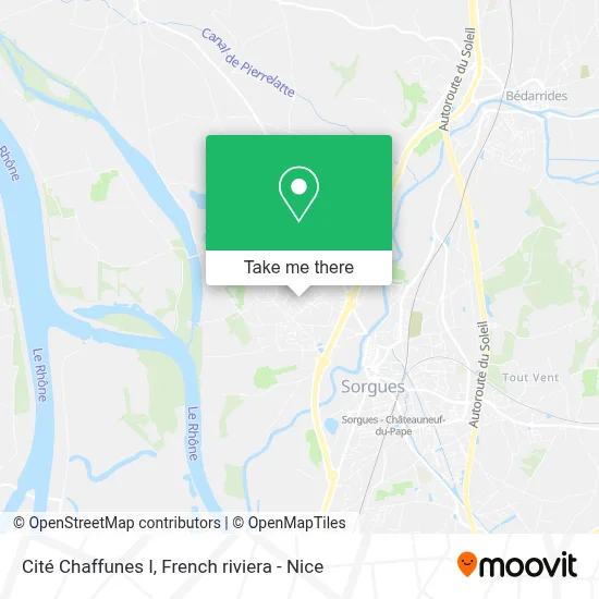 Cité Chaffunes I map