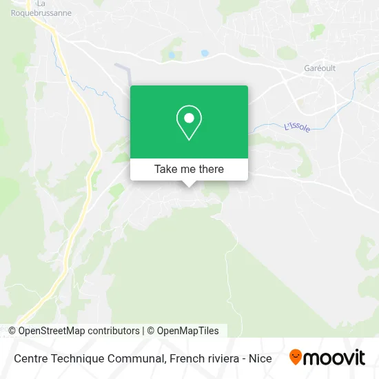Centre Technique Communal map