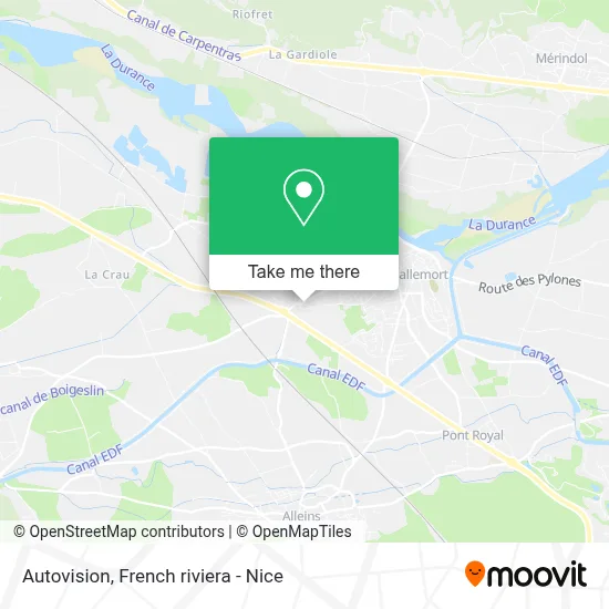 Autovision map