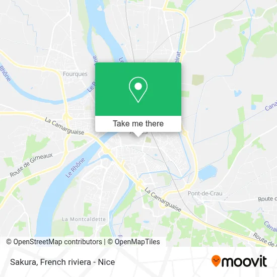 Sakura map