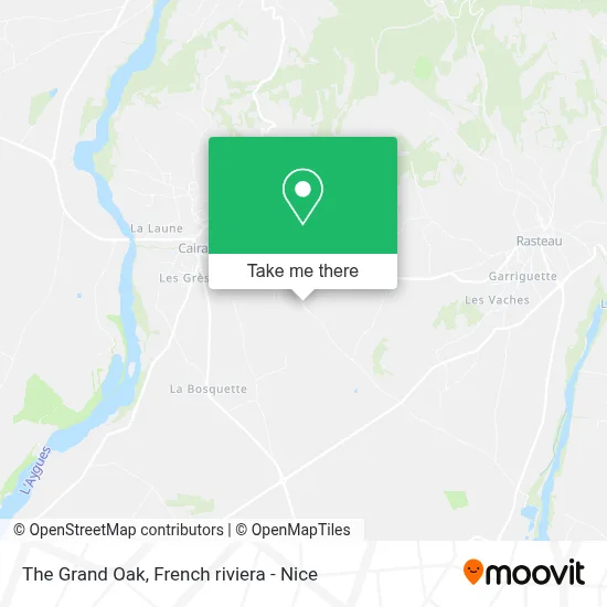 Le Grand Chêne map