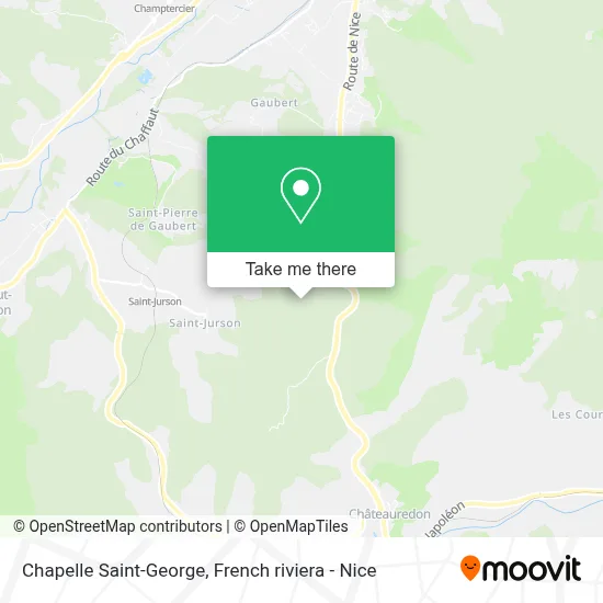 Chapelle Saint-George map