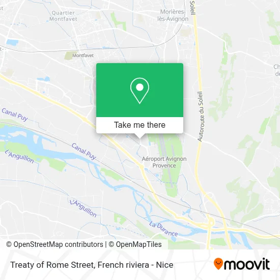 Rue Du Traité De Rome map
