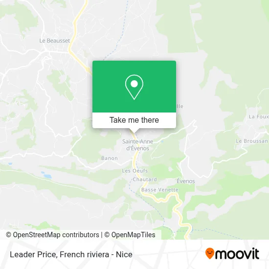 Leader Price map