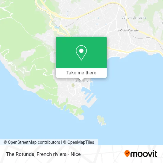 La Rotonde map
