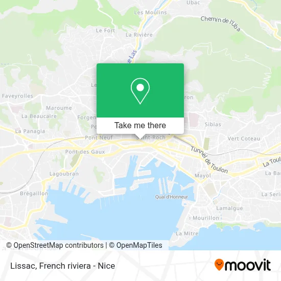 Lissac map