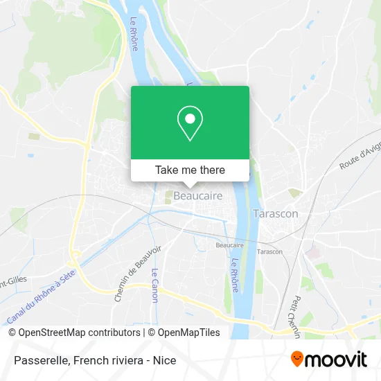 Passerelle map