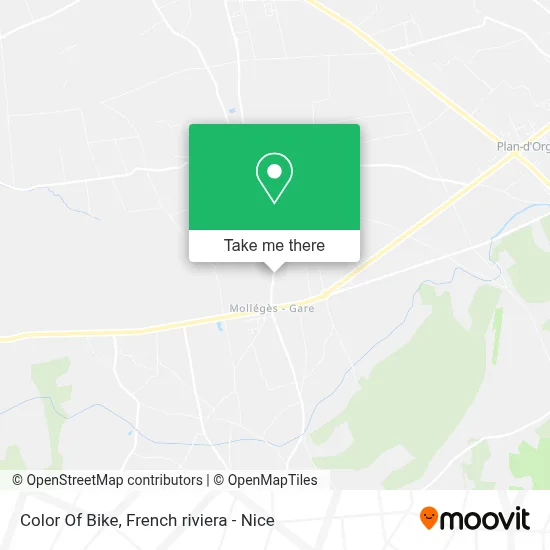 Color Of Bike map