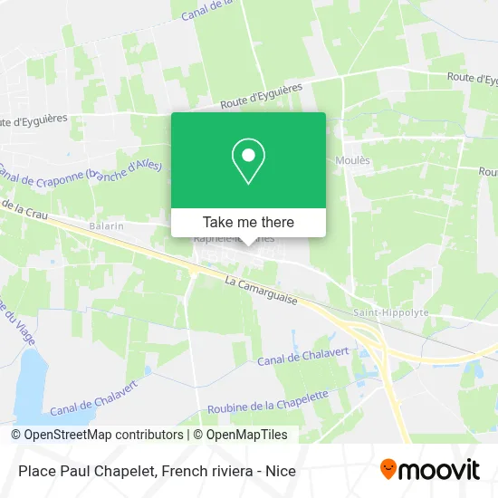 Place Paul Chapelet map