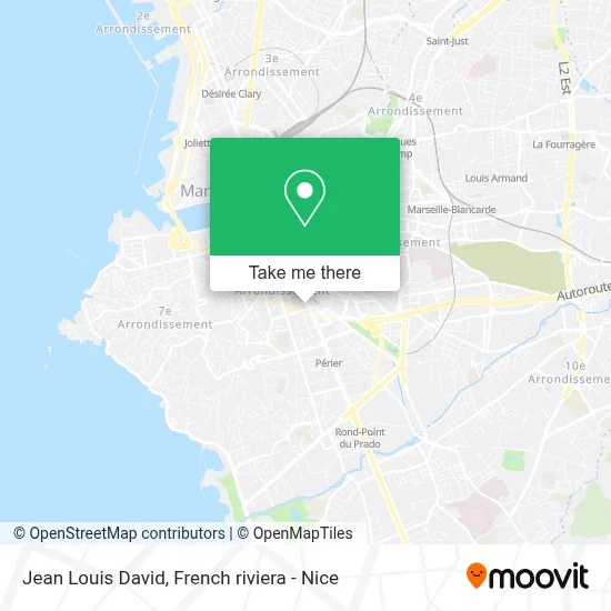 Jean Louis David map