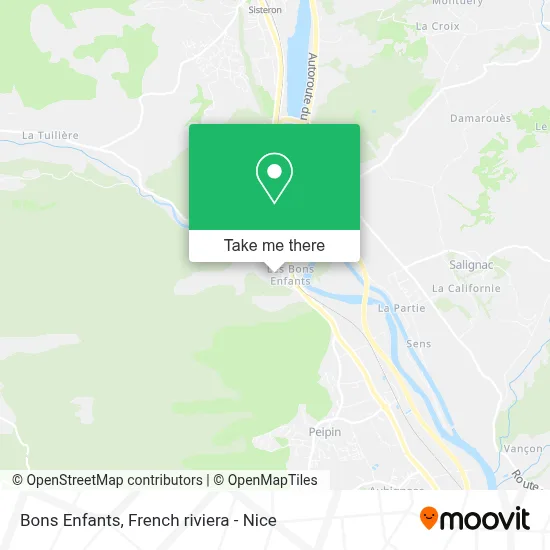 Bons Enfants map