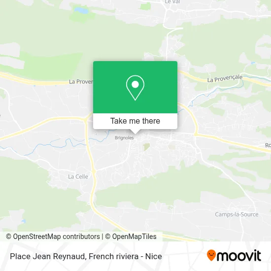 Place Jean Reynaud map