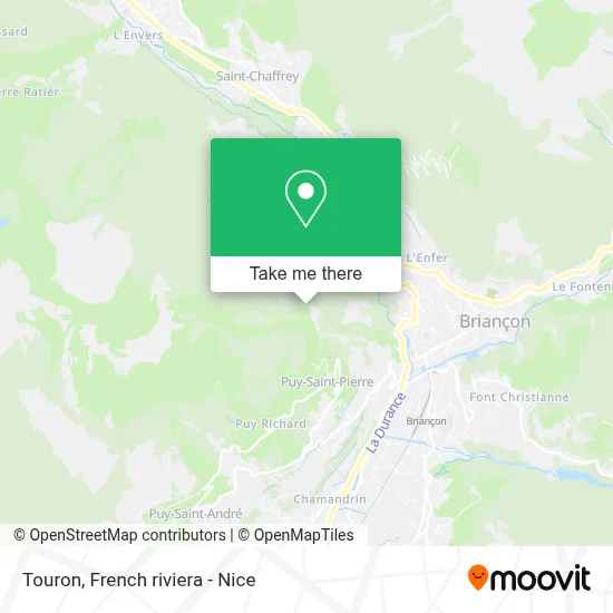 Touron map