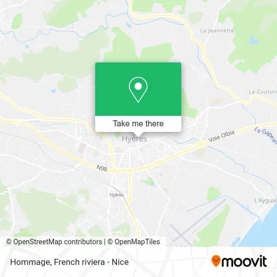 Hommage map