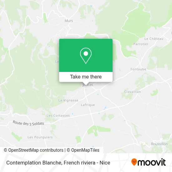 Contemplation Blanche map