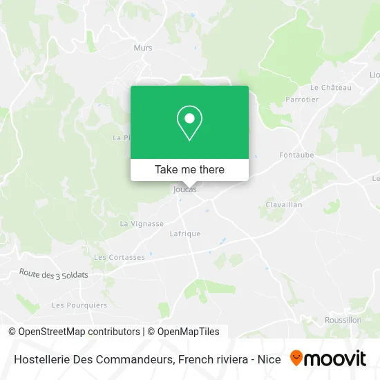 Hostellerie Des Commandeurs map