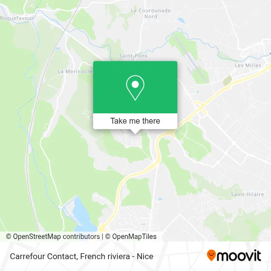 Carrefour Contact map