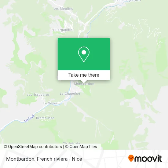 Montbardon map