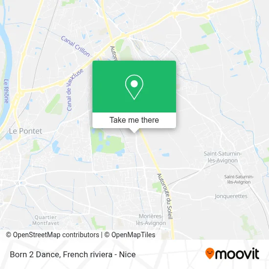 Born 2 Dance map