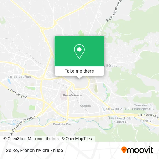 Seïko map